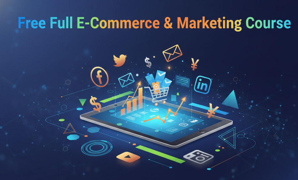 Free full E-Commerce & Marketing Course